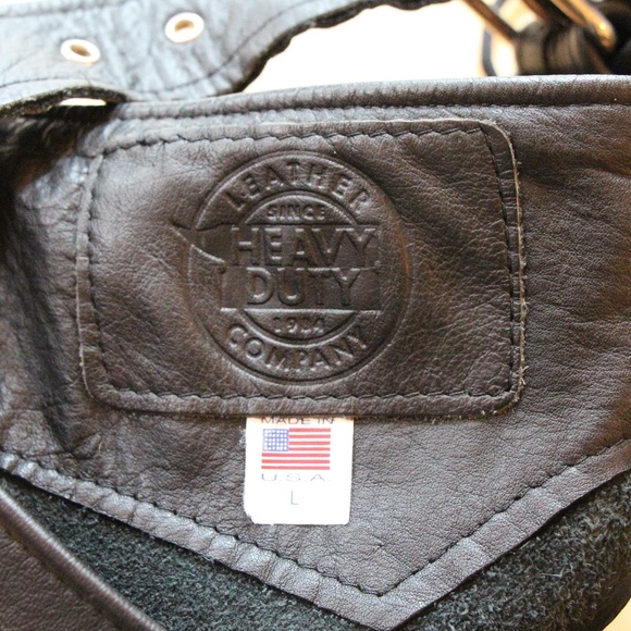 Mens Leather chaps - Picture 3 of 4